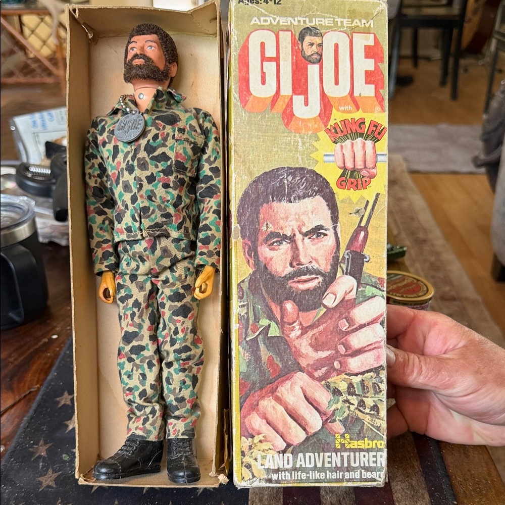 Hasbro GI Joe Land Adventurer Action Figure - Green Camouflage